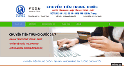 Desktop Screenshot of chuyentientrungquoc.vn